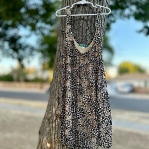 Julie's Closet Y2K Vintage Animal Print Dress